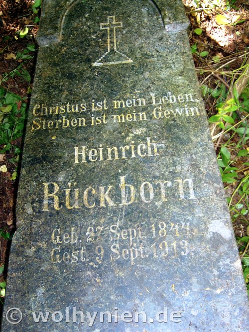 Rckborn, Heinrich