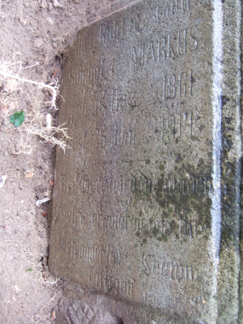 Grabstein Markus